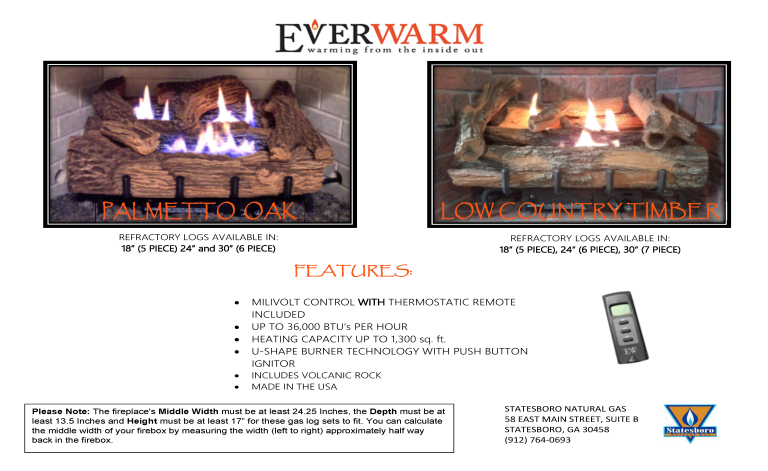 Everwarm Logs Info